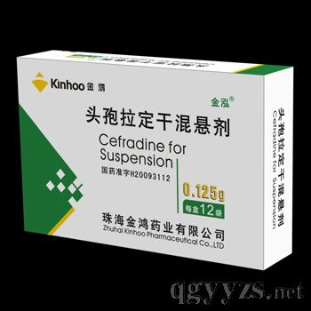 頭孢拉定干混懸劑(兒科)