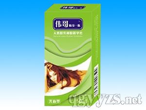 偉哥貼身一族天然膠乳橡膠避孕套(光面型)