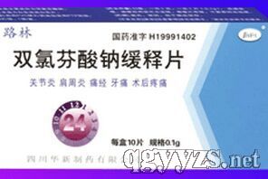 雙氯芬酸鈉緩釋片