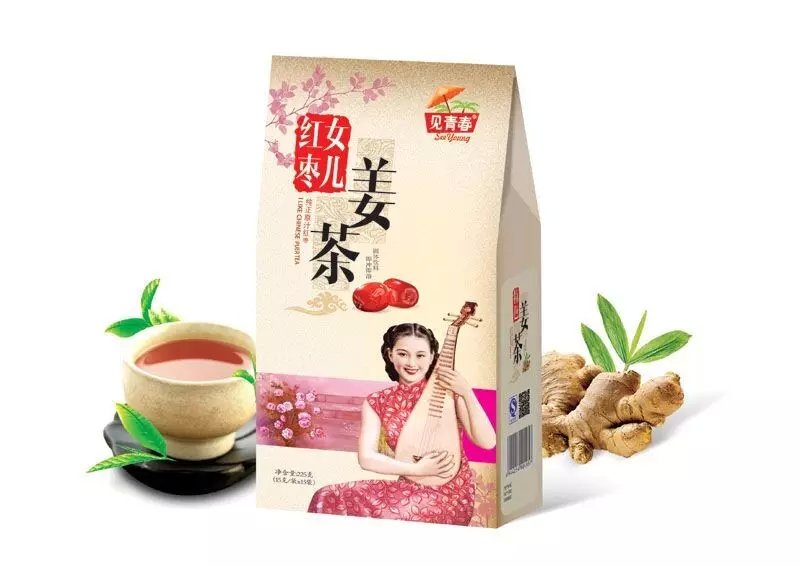 女兒紅棗姜茶