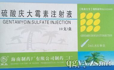硫酸慶大霉素注射液