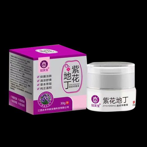 紫花地丁透皮抑菌膏